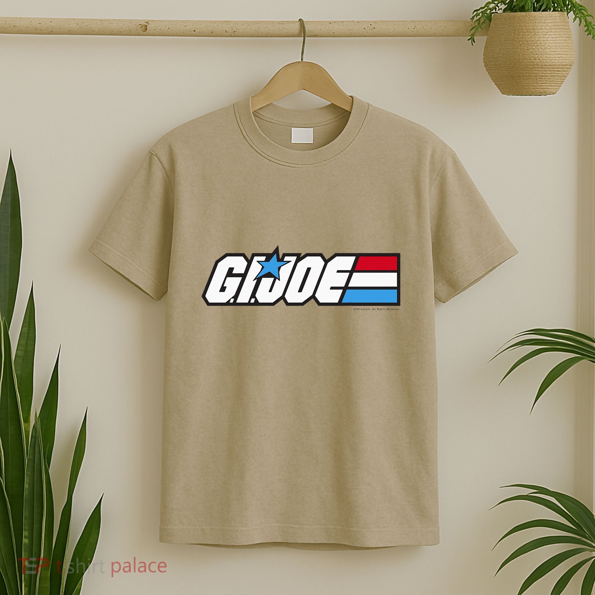 American Hero Red White & Blue Simple Logo T-Shirt