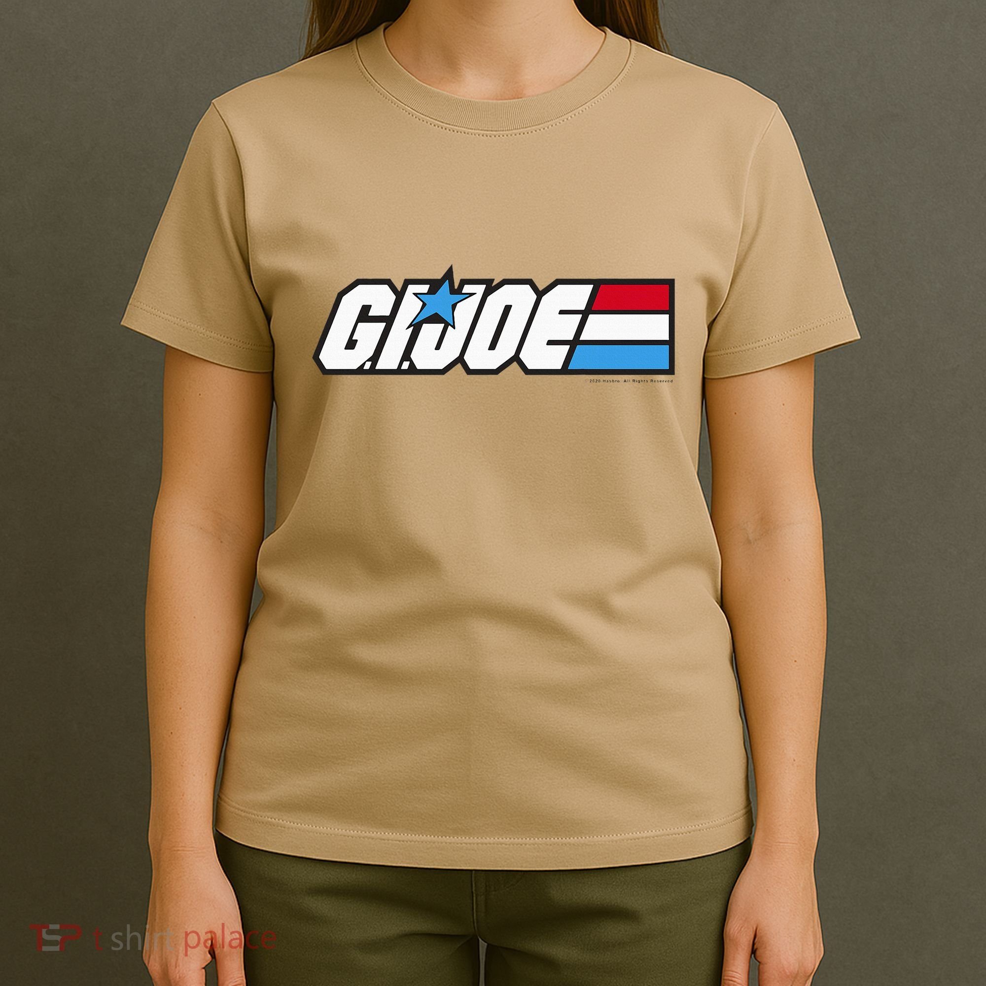 American Hero Red White & Blue Simple Logo T-Shirt