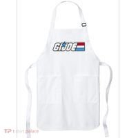 American Hero Red White & Blue Simple Logo Apron thumb 0