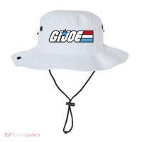American Hero Red White & Blue Simple Logo Bucket Hat thumb 0