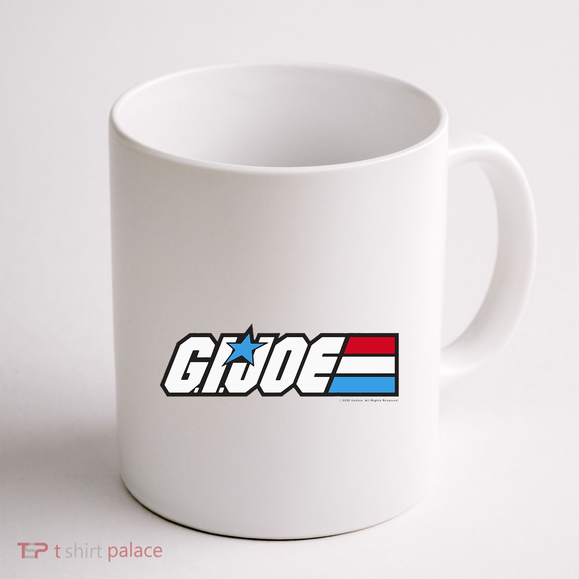 American Hero Red White & Blue Simple Logo Coffee Mug