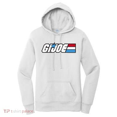 American Hero Red White & Blue Simple Logo Women's Hoodie