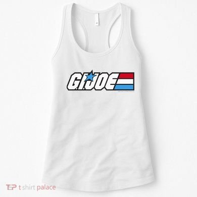 American Hero Red White & Blue Simple Logo Women's Tank Top