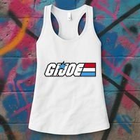 American Hero Red White & Blue Simple Logo Women's Tank Top thumb 3
