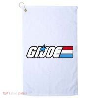 American Hero Red White & Blue Simple Logo Golf Towel thumb 0