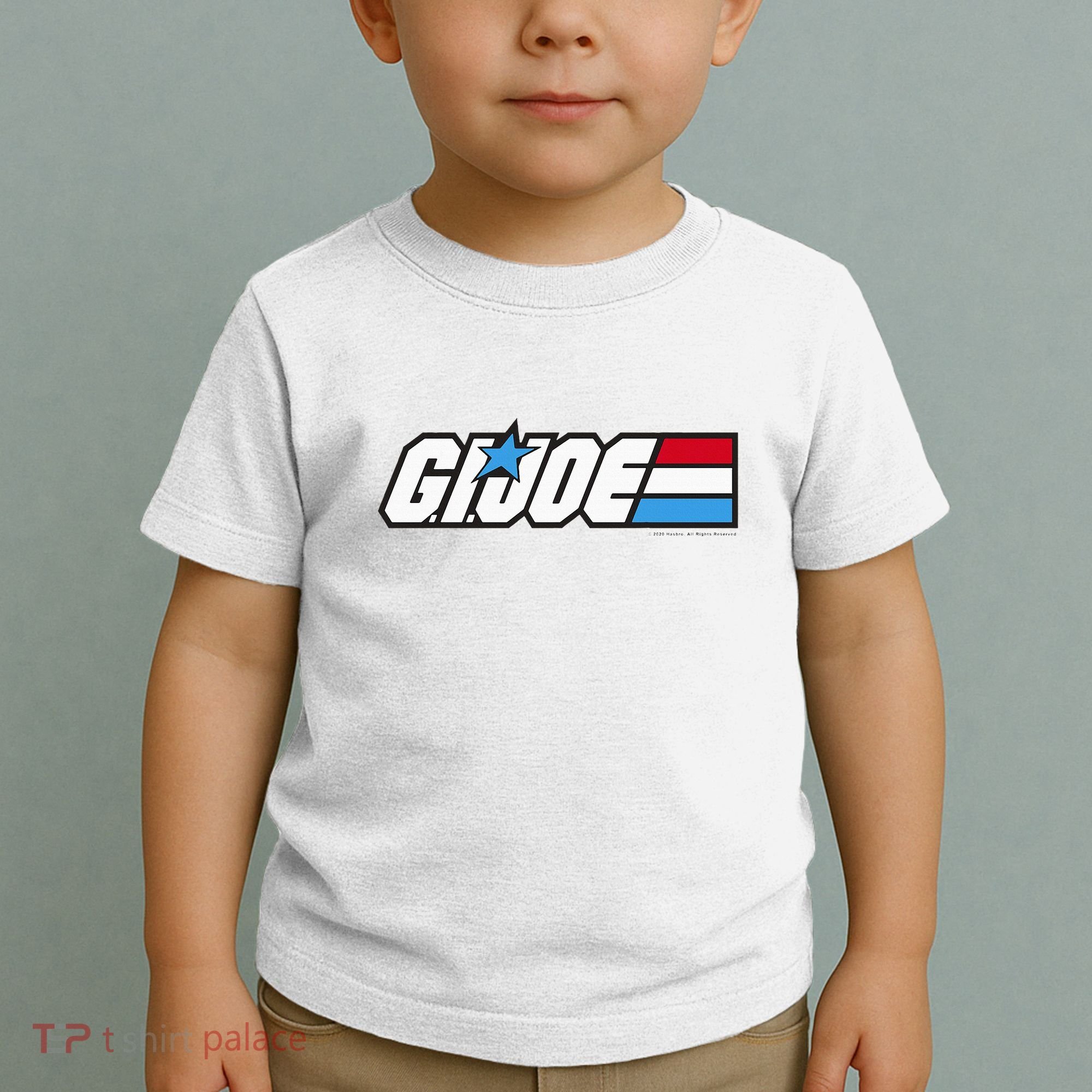 American Hero Red White & Blue Simple Logo Toddler T-Shirt