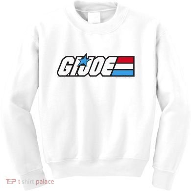 American Hero Red White & Blue Simple Logo Kids Sweatshirt