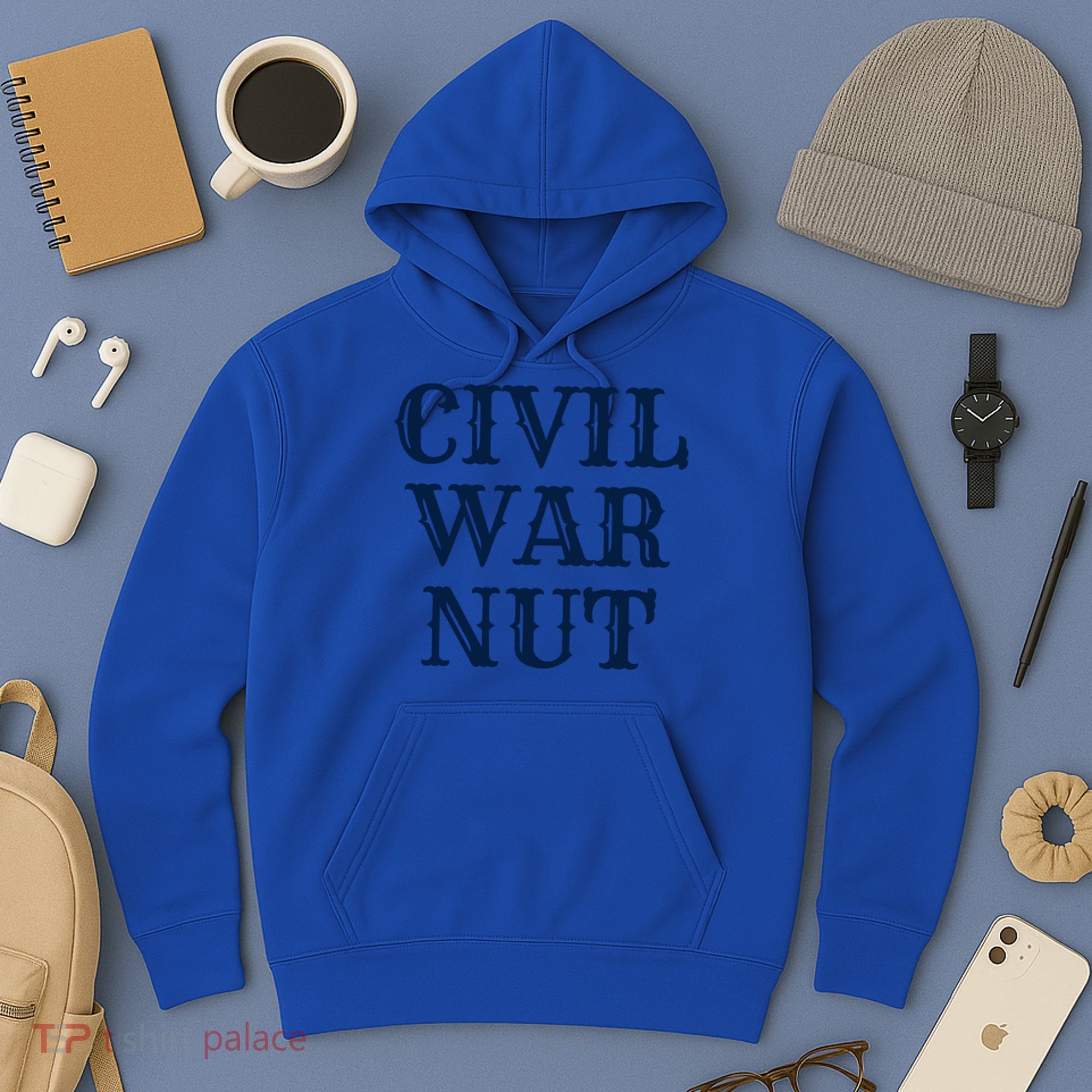 American History Reenactor Us Civil War Nut Gift Hoodie