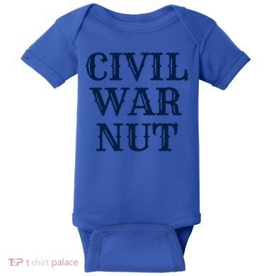 American History Reenactor Us Civil War Nut Gift Baby Bodysuit