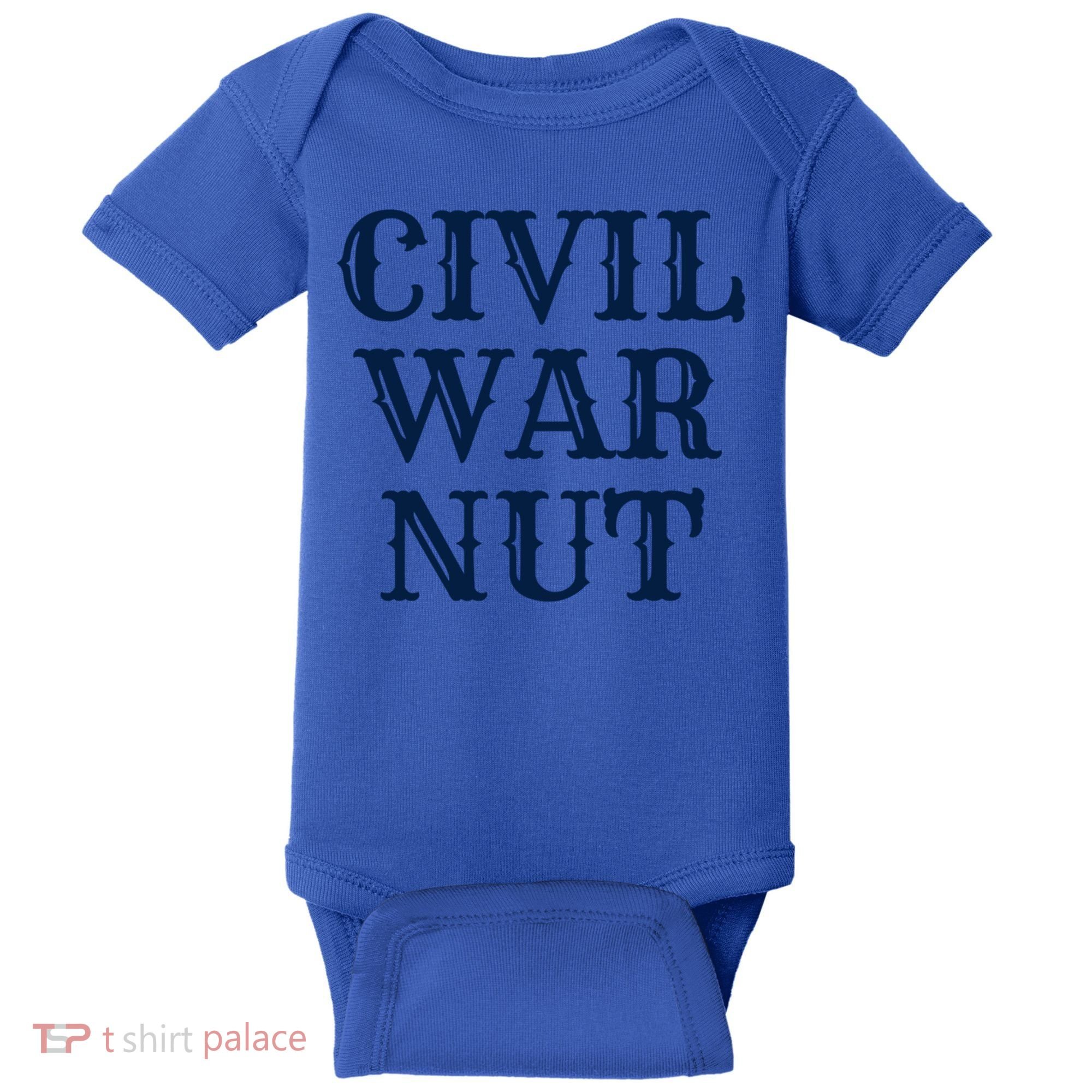 American History Reenactor Us Civil War Nut Gift Baby Bodysuit