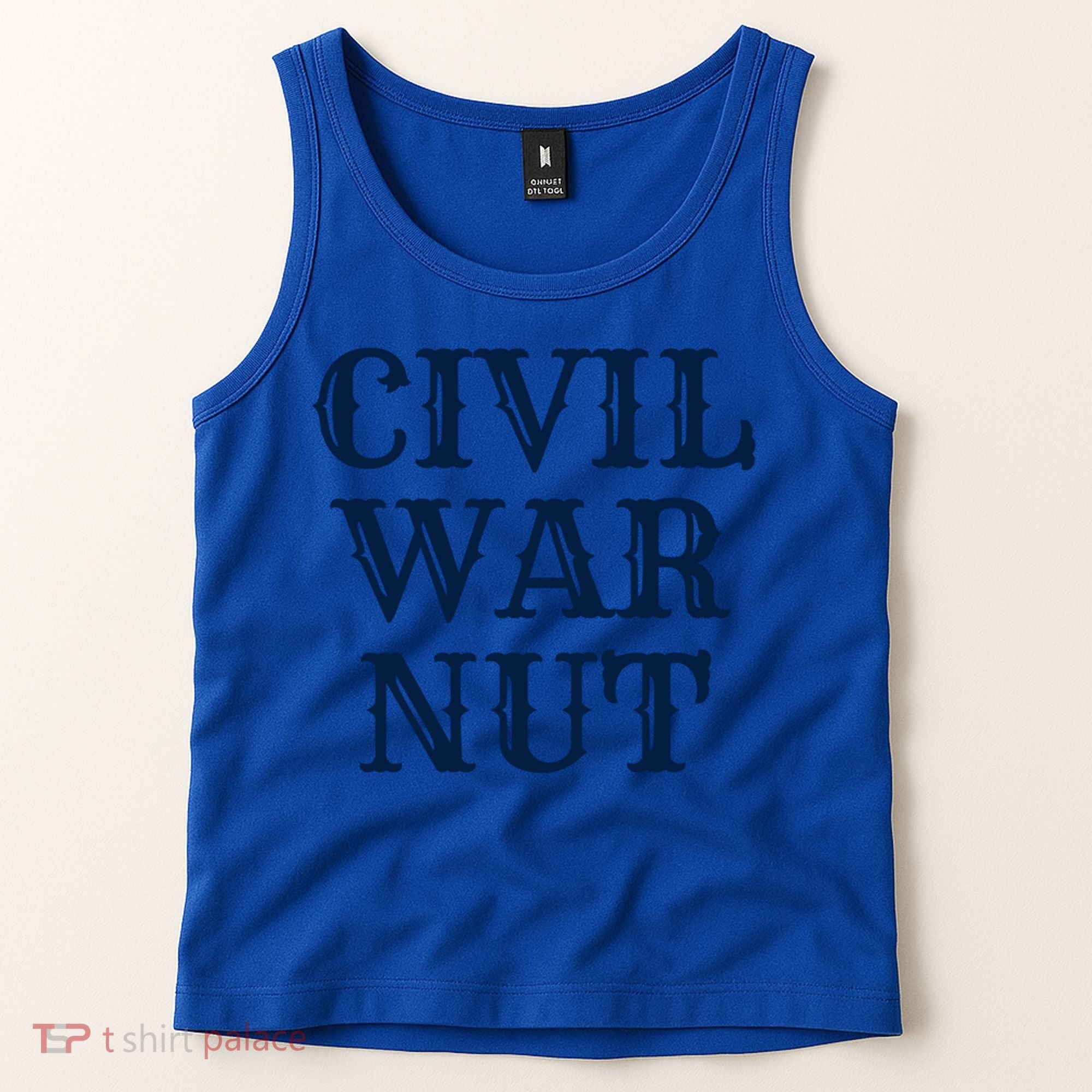 American History Reenactor Us Civil War Nut Gift Tank Top