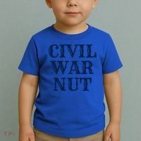 American History Reenactor Us Civil War Nut Gift Toddler T-Shirt thumb 2