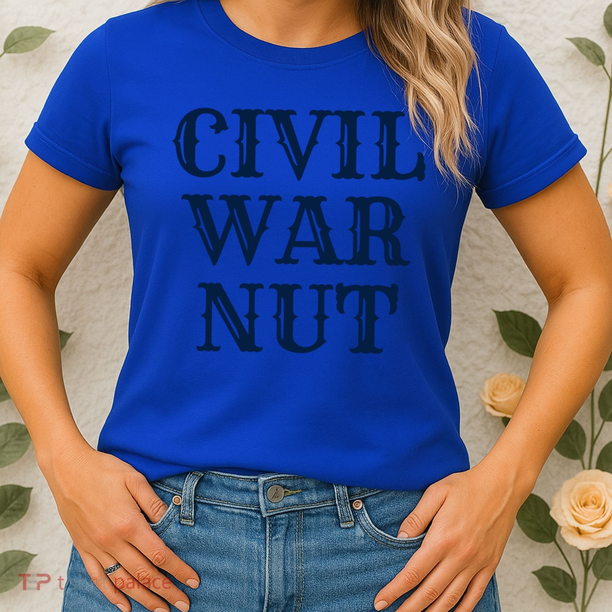 American History Reenactor Us Civil War Nut Gift Women's T-Shirt