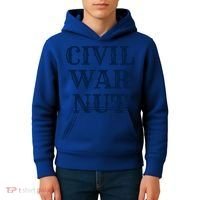 American History Reenactor Us Civil War Nut Gift Kids Hoodie thumb 4