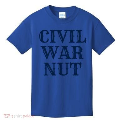 American History Reenactor Us Civil War Nut Gift Kids T-Shirt