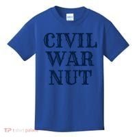 American History Reenactor Us Civil War Nut Gift Kids T-Shirt thumb 0