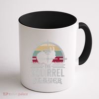 Animal Hunting Squirrel Hunter Squirrel Coffee Mug thumb 1