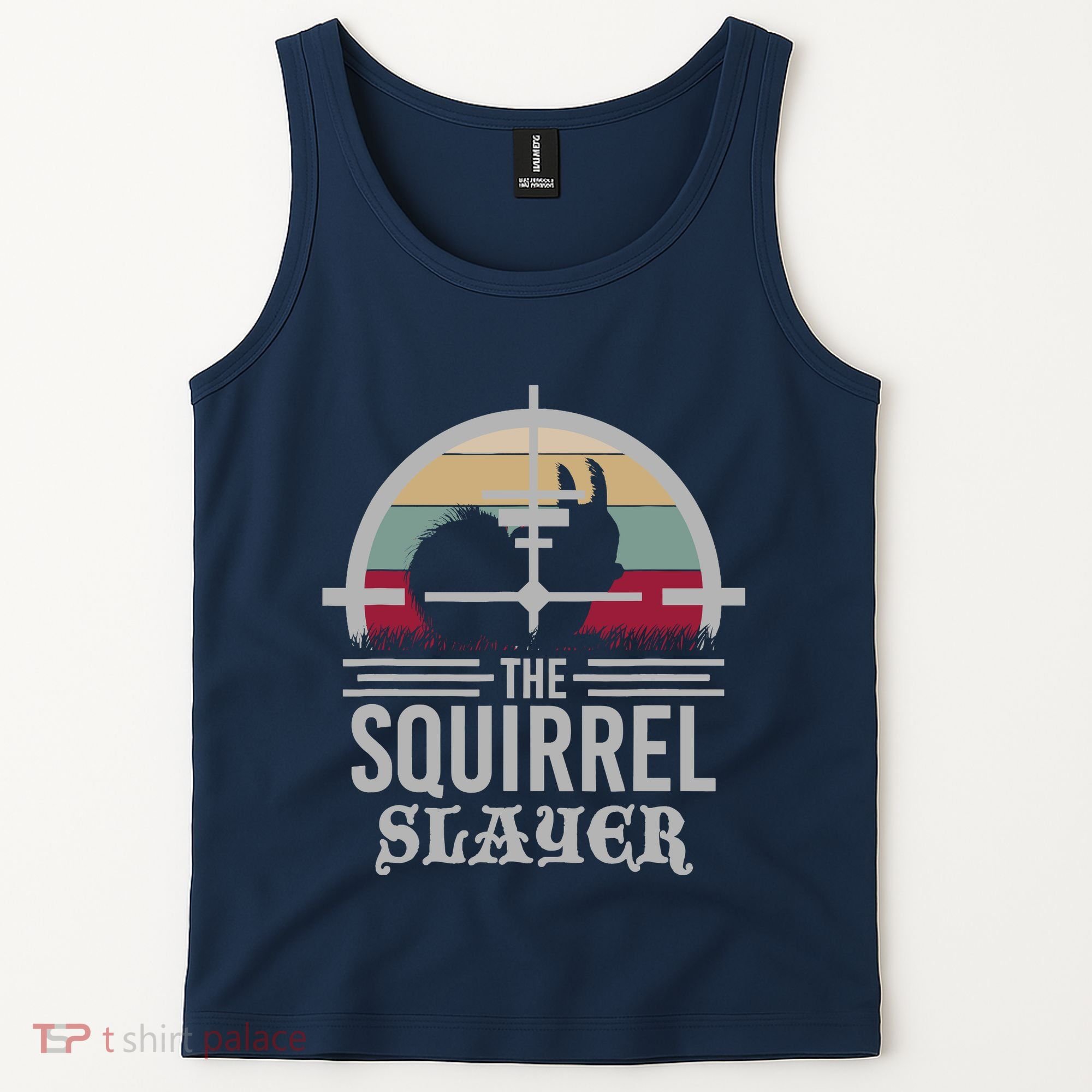 Animal Hunting Squirrel Hunter Squirrel Tank Top