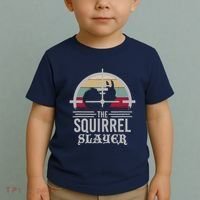 Animal Hunting Squirrel Hunter Squirrel Toddler T-Shirt thumb 2