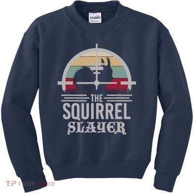 Animal Hunting Squirrel Hunter Squirrel Kids Sweatshirt
