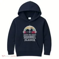 Animal Hunting Squirrel Hunter Squirrel Kids Hoodie thumb 0