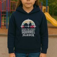 Animal Hunting Squirrel Hunter Squirrel Kids Hoodie thumb 3