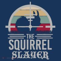 Animal Hunting Squirrel Hunter Squirrel Kids Long Sleeve Shirt thumb 2