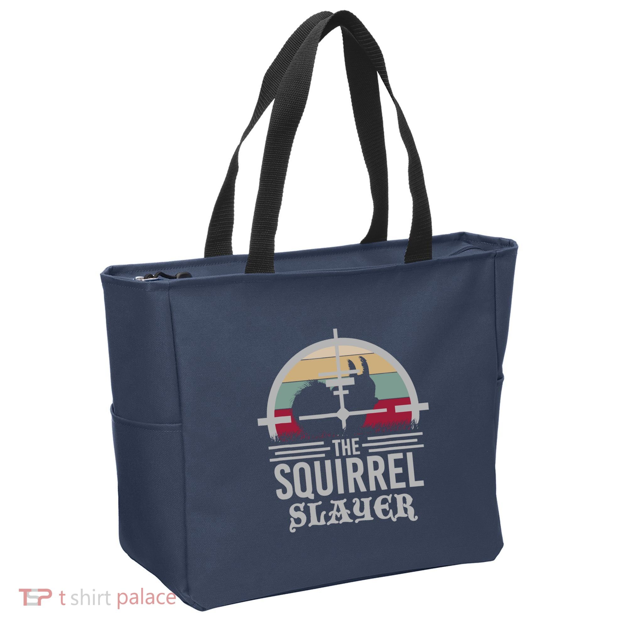 Animal Hunting Squirrel Hunter Squirrel Tote Bag