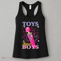 Adult Humor Saying Toys Before Boy Funny Women's Tank Top thumb 3