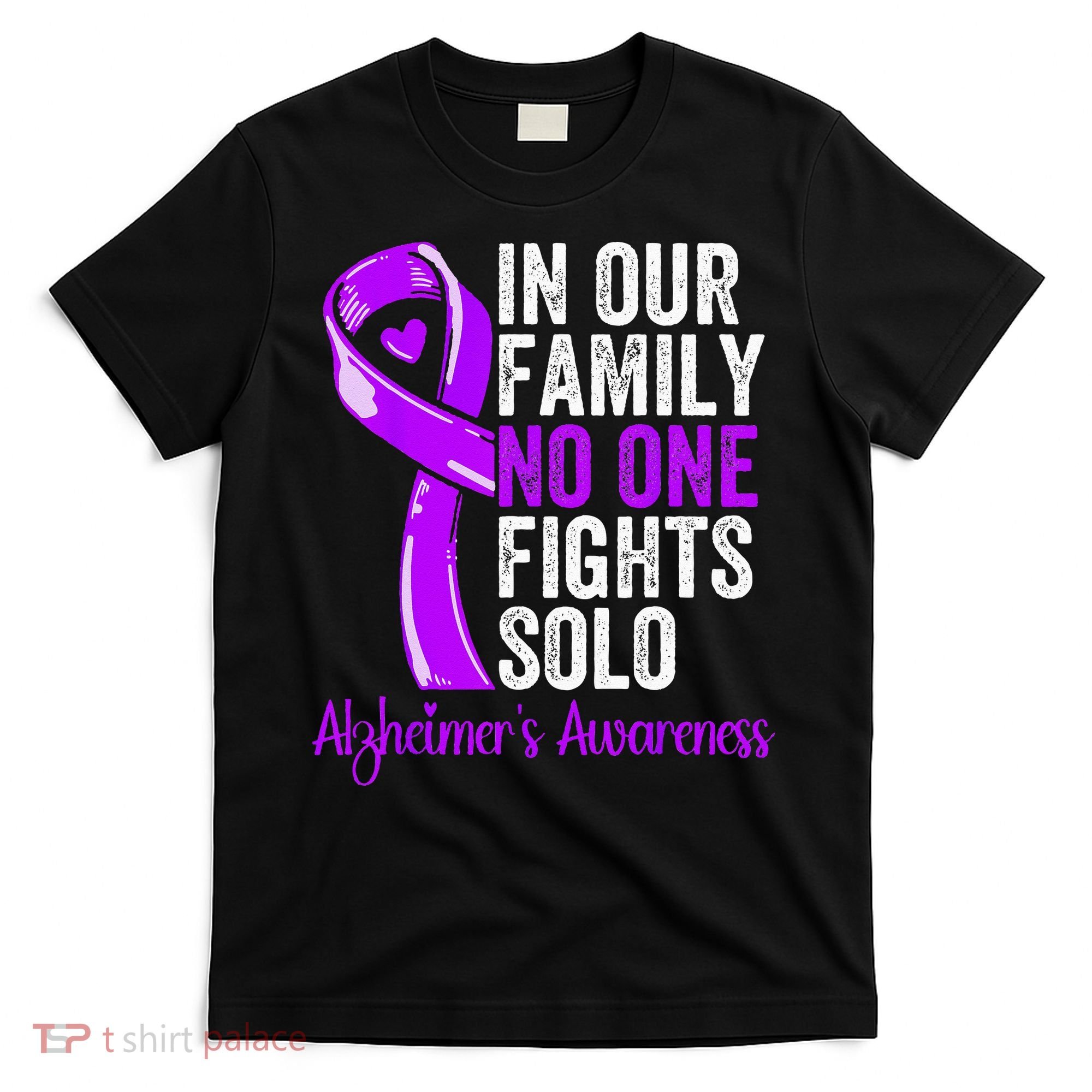 Alzheimer Health Support Family Women Alzheimers Awareness T-Shirt