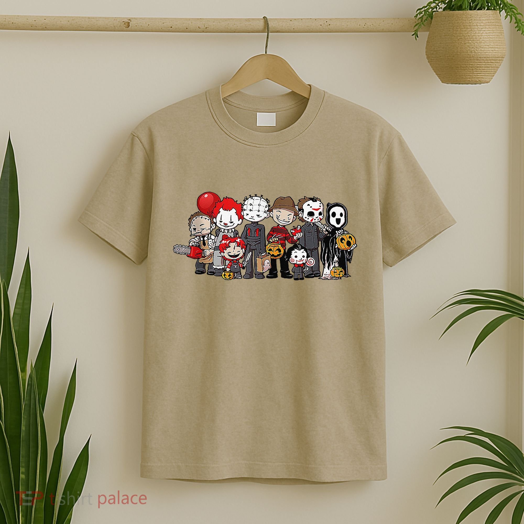 Anime Halloween Scary Horror Movies Christmas Women T-Shirt