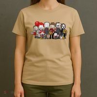 Anime Halloween Scary Horror Movies Christmas Women T-Shirt thumb 4