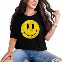 ACID HOUSE SMILEY TECHNO RAVE DJ FESTIVAL Comfort Colors T-Shirt thumb 0