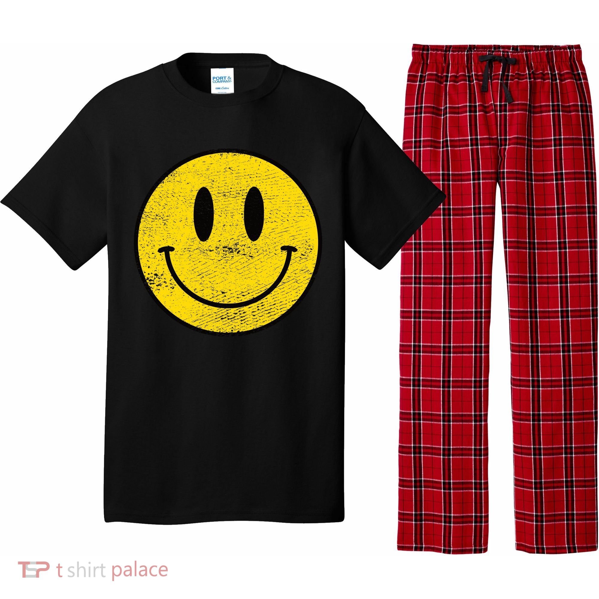 ACID HOUSE SMILEY TECHNO RAVE DJ FESTIVAL Pajama Set