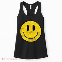 ACID HOUSE SMILEY TECHNO RAVE DJ FESTIVAL Women's Tank Top thumb 0