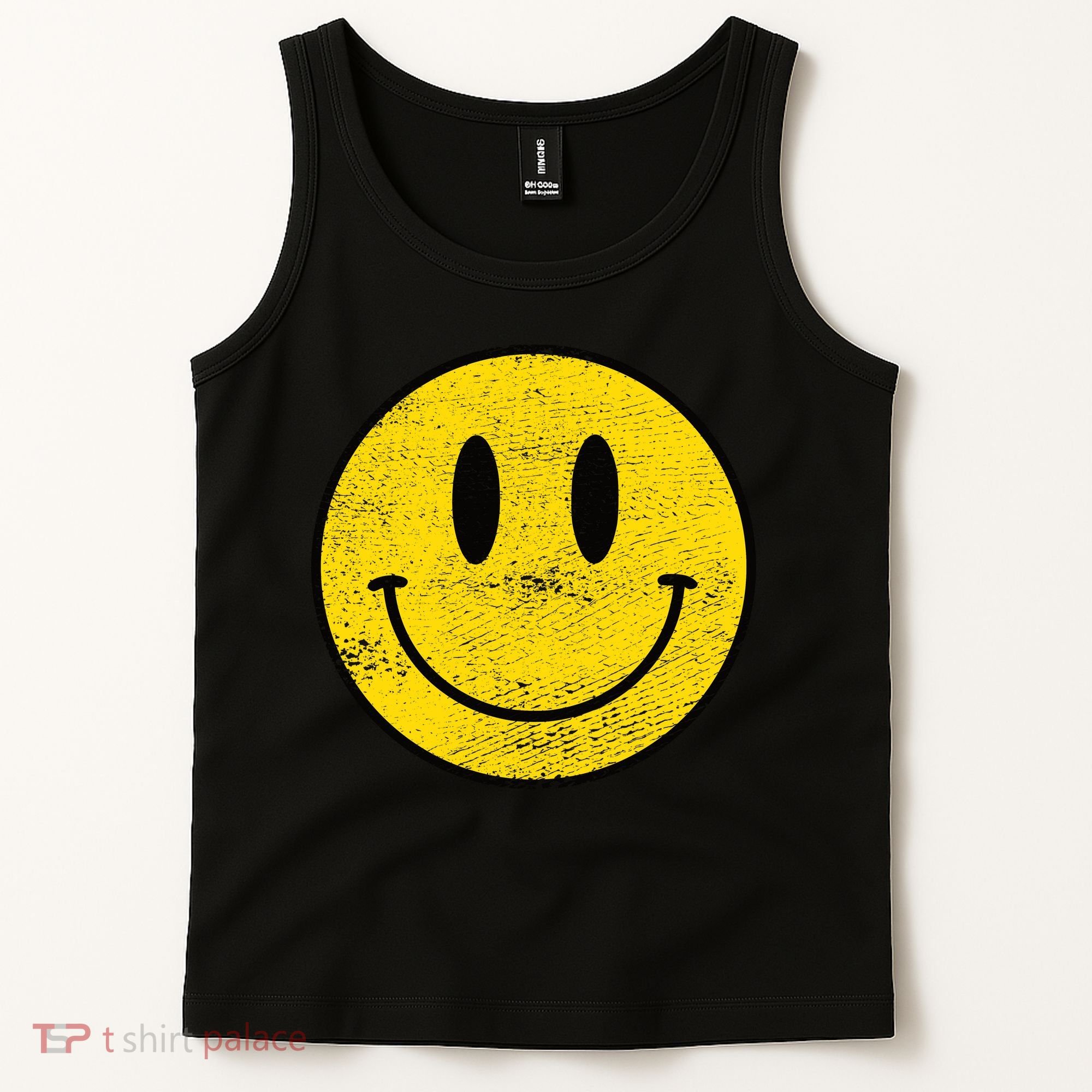 ACID HOUSE SMILEY TECHNO RAVE DJ FESTIVAL Tank Top