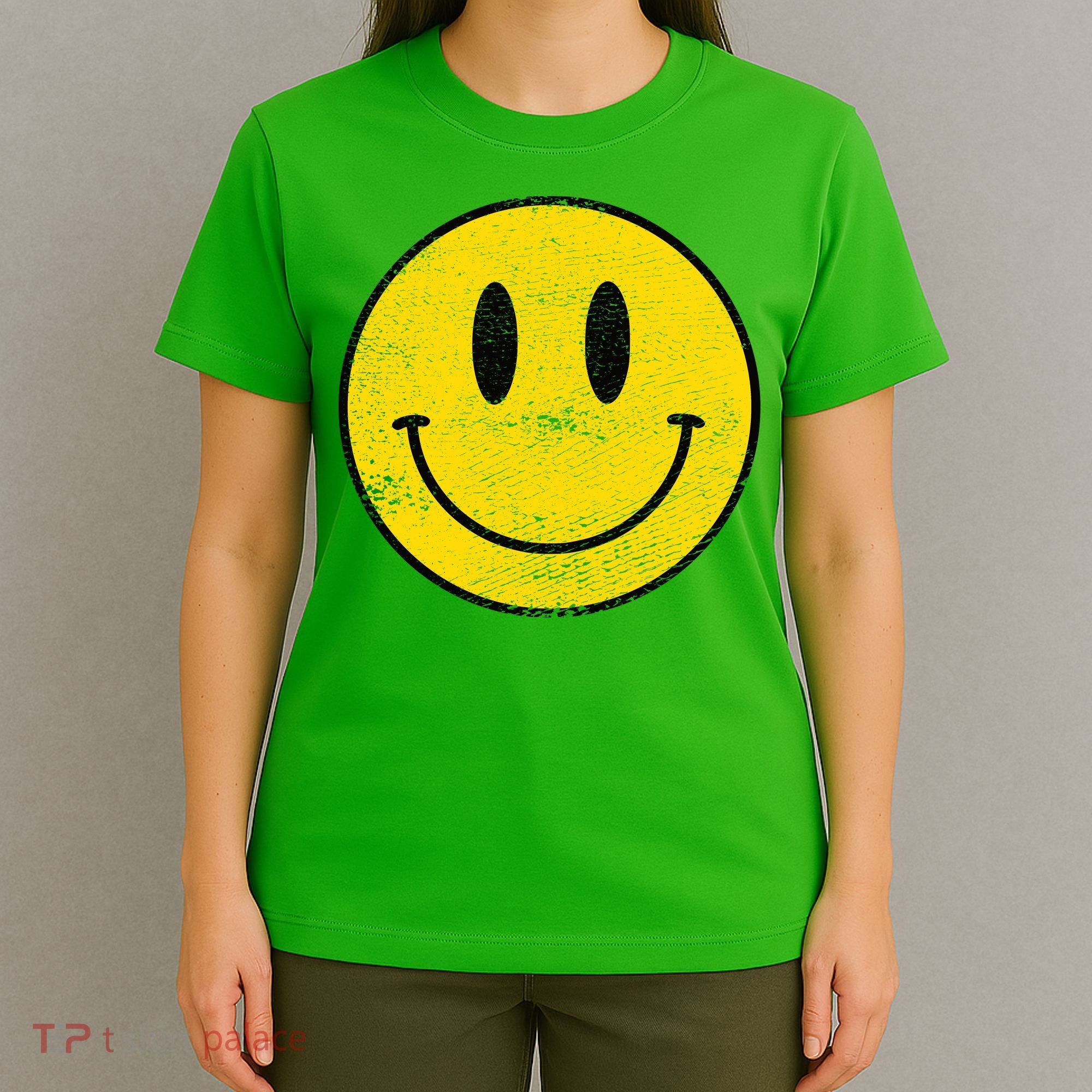 ACID HOUSE SMILEY TECHNO RAVE DJ FESTIVAL T-Shirt
