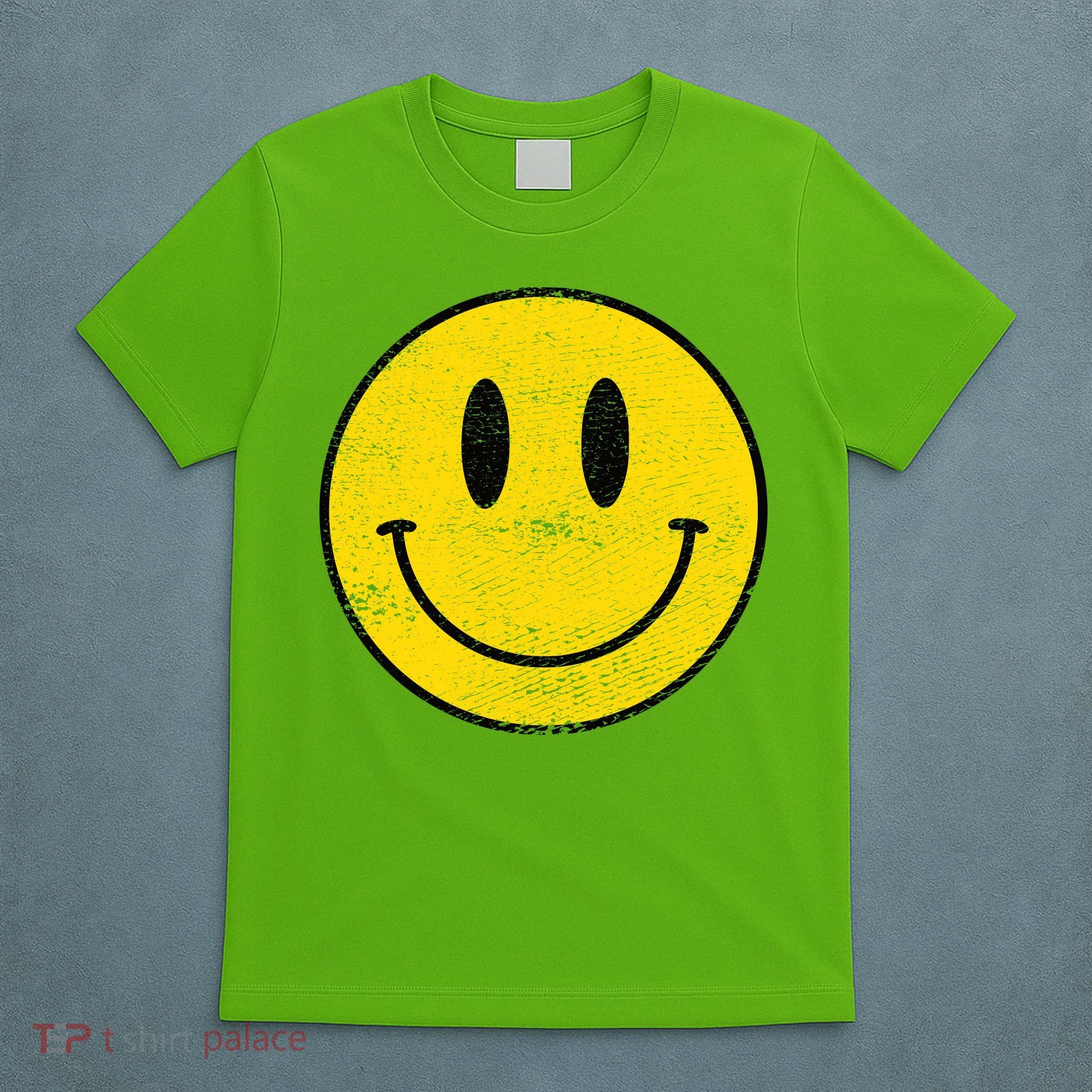 ACID HOUSE SMILEY TECHNO RAVE DJ FESTIVAL T-Shirt