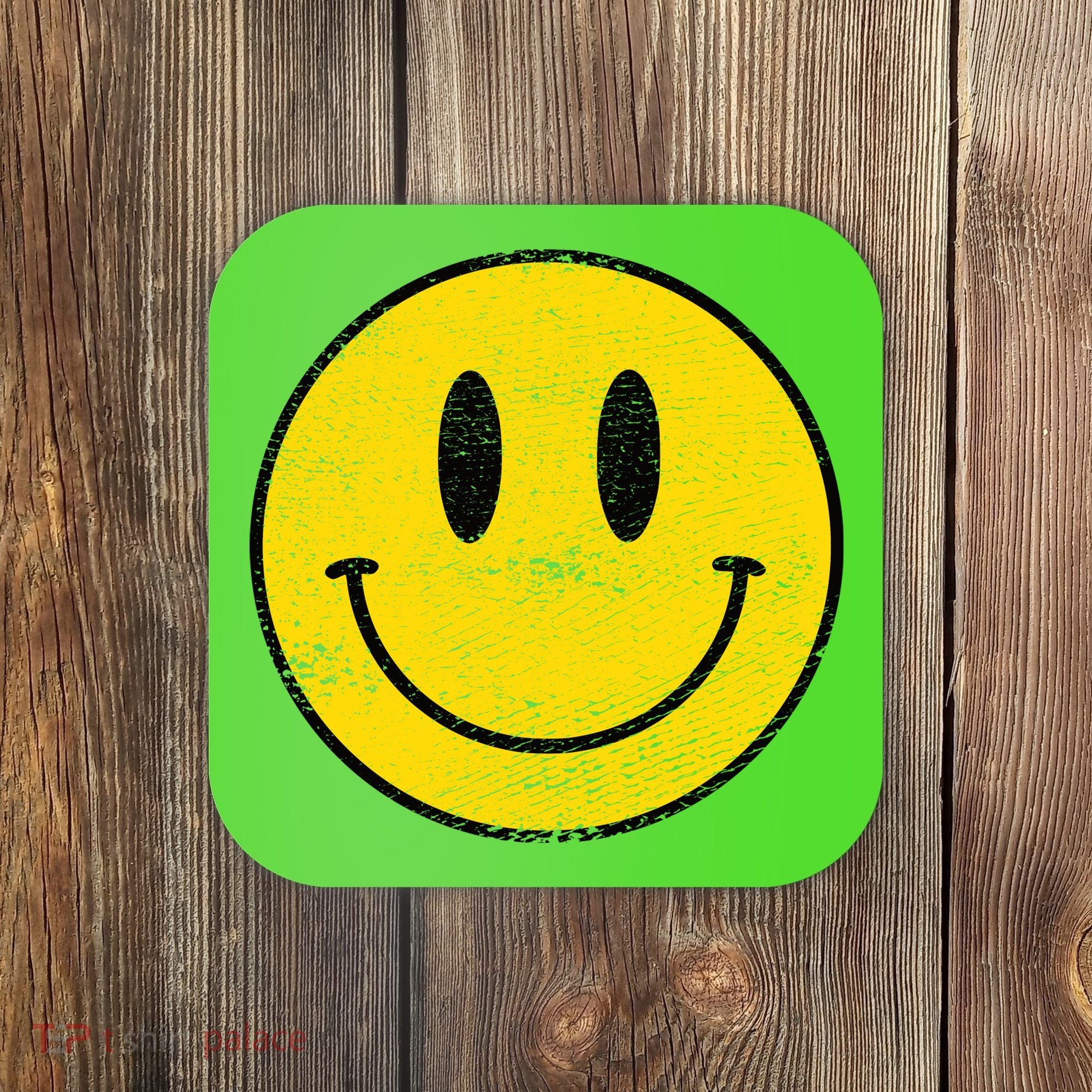 ACID HOUSE SMILEY TECHNO RAVE DJ FESTIVAL Coaster