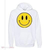 ACID HOUSE SMILEY TECHNO RAVE DJ FESTIVAL Comfort Colors Garment-Dyed Hooded Sweatshirt thumb 0