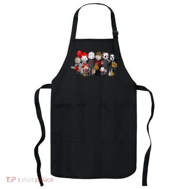 Anime Halloween Scary Horror Movie Christmas Apron
