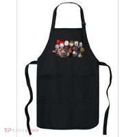 Anime Halloween Scary Horror Movie Christmas Apron thumb 0