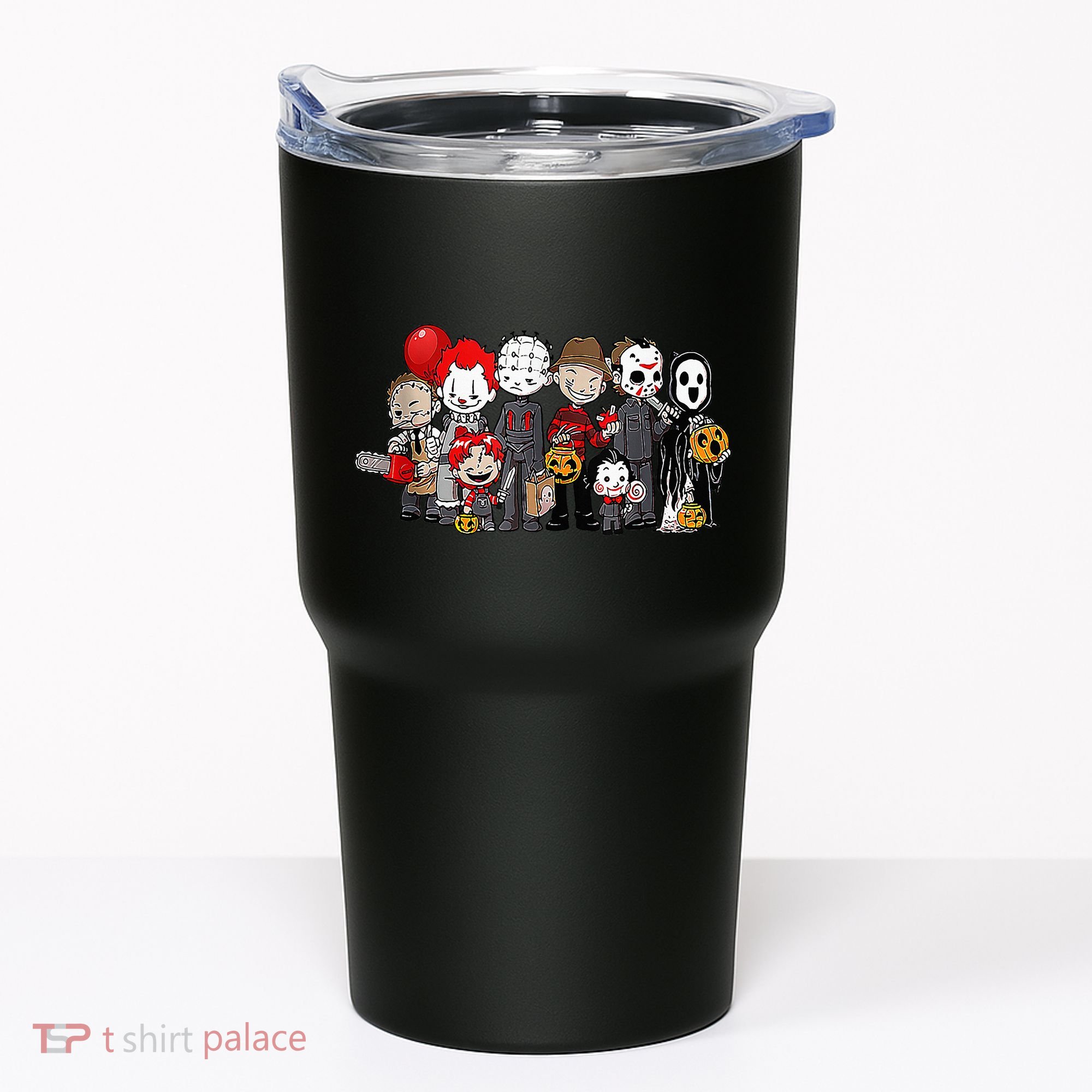 Anime Halloween Scary Horror Movie Christmas Tumbler