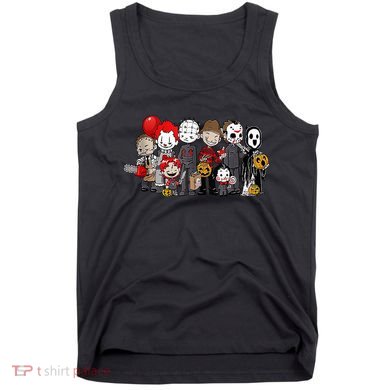 Anime Halloween Scary Horror Movie Christmas Tank Top