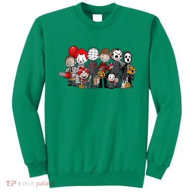 Anime Halloween Scary Horror Movie Christmas Sweatshirt