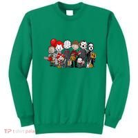 Anime Halloween Scary Horror Movie Christmas Sweatshirt thumb 0