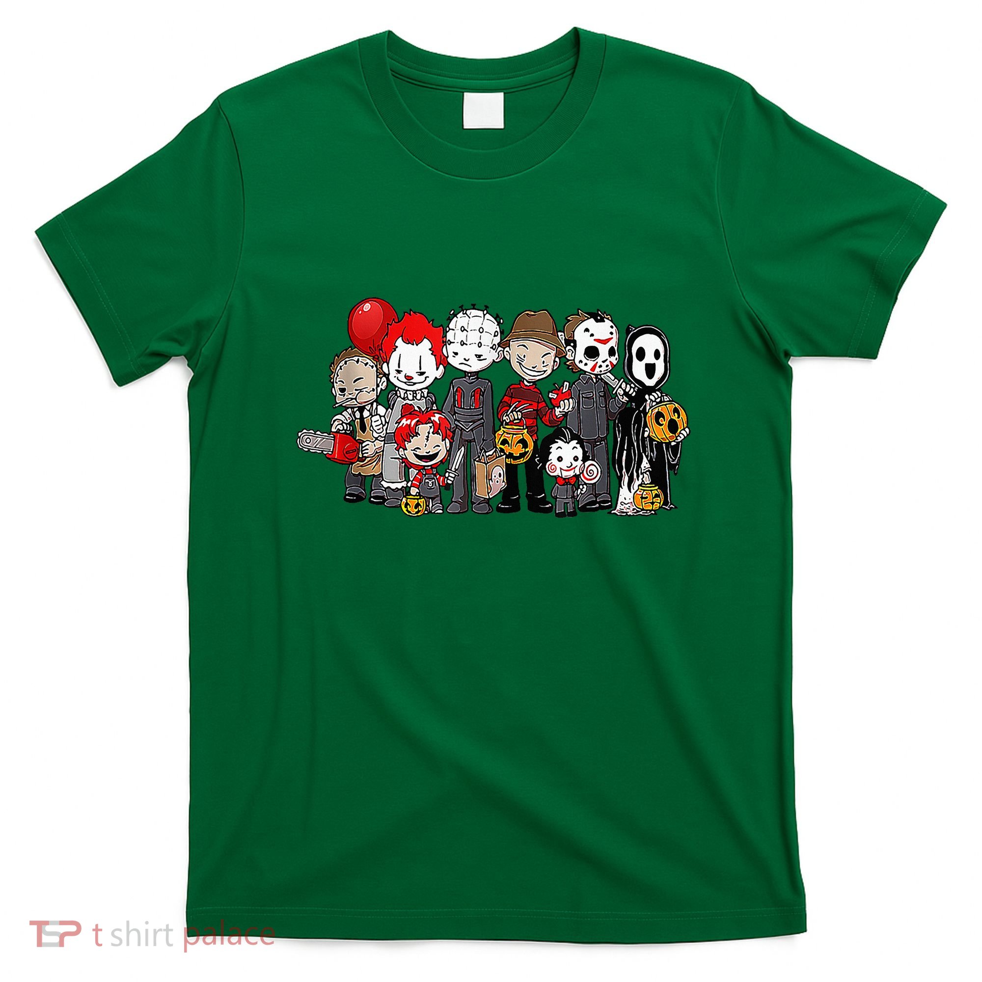 Anime Halloween Scary Horror Movie Christmas T-Shirt
