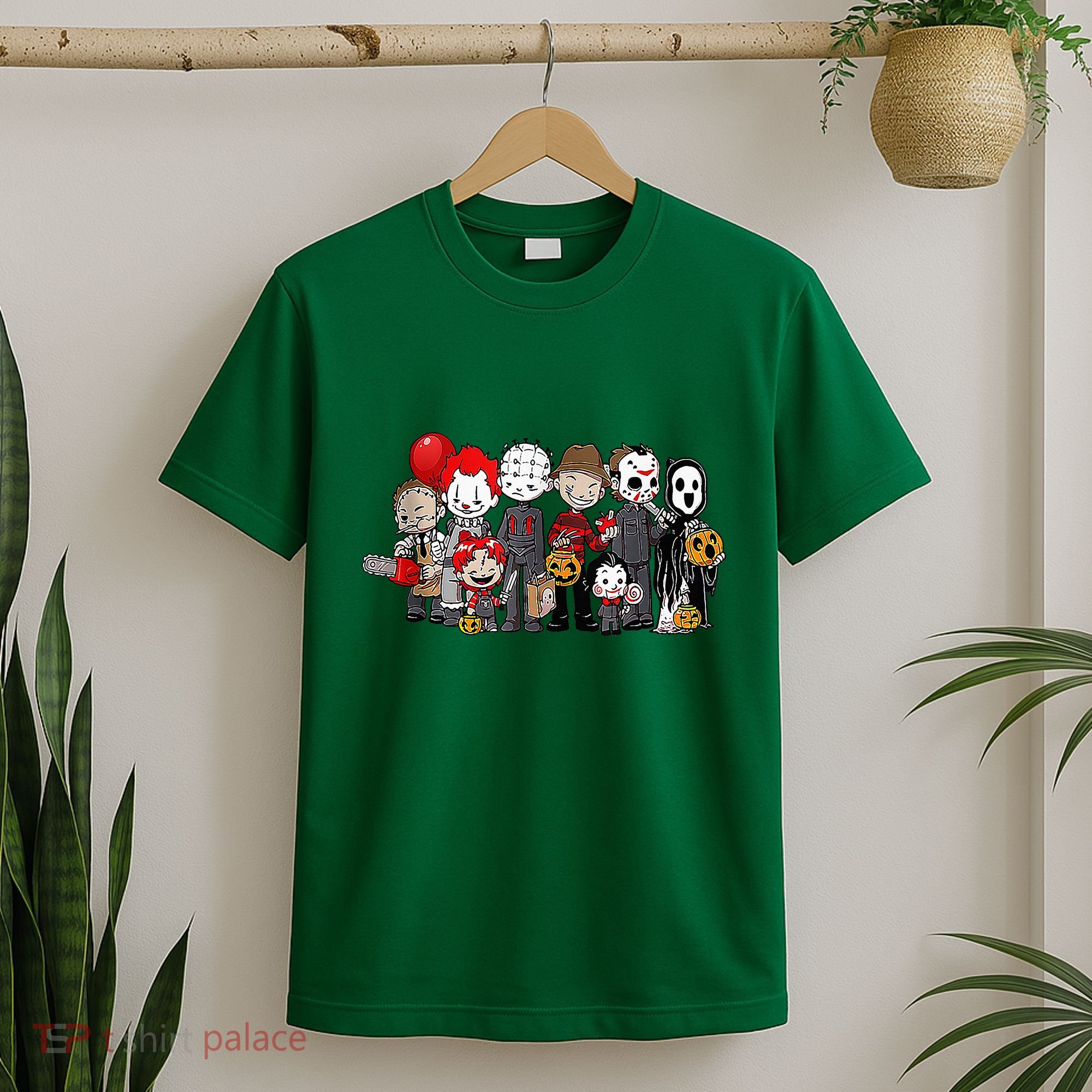 Anime Halloween Scary Horror Movie Christmas T-Shirt