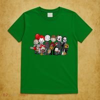 Anime Halloween Scary Horror Movie Christmas T-Shirt thumb 5