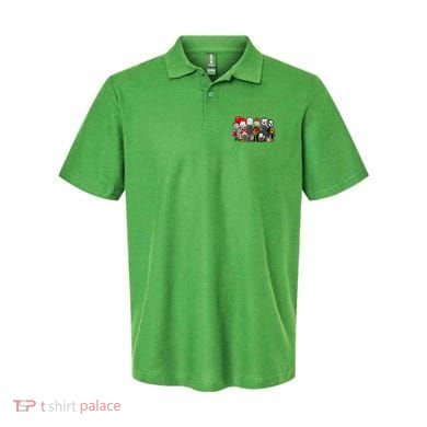 Anime Halloween Scary Horror Movie Christmas Polo